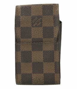 ルイヴィトン シガレットケース エテュイ シガレット N63024 ダミエ エベヌ メンズ Louis Vuitton [0402初]