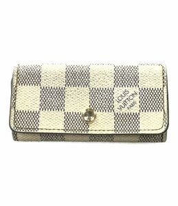 ルイヴィトン 4連キーケース ミュルティクレ4 N60386 ダミエアズール メンズ Louis Vuitton [0502]