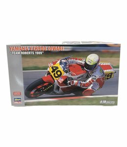 美品 プラモデル ヤマハ YZR500 0WA8 チームロバーツ 1989 1/12 ハセガワ [0502]