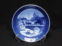 美品 ロイヤルコペンハーゲン イヤープレート 飾り皿 18cm 1999 Royal Copenhagen [0502]_画像2