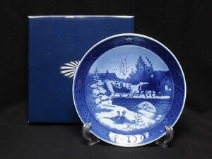 美品 ロイヤルコペンハーゲン イヤープレート 飾り皿 18cm 1999 Royal Copenhagen [0604]