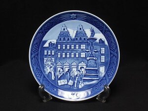 美品 ロイヤルコペンハーゲン イヤープレート 飾り皿 18cm 2009 Royal Copenhagen [0502]