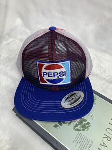 ペプシ　PEPSI フリーサイズ　メッシュキャップ