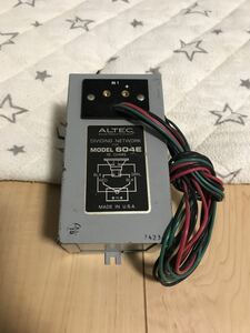 ALTEC アルテック 604E ネットワーク 1個