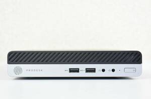 HP ProDesk 400 G4 Desktop Mini PC(japan)/Core i5-8500T/メモリ8GB/NVMe SSD 256GB + HDD 500G /内蔵無線WiFi+Bluetooth/Windows 11/中古