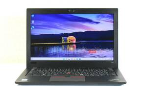 Lenovo ThinkPad X280/Core i5-8250U/メモリ8GB/NVMe SSD 256GB/カメラ/12.5インチ/Windows 11 /中古ノートパソコン