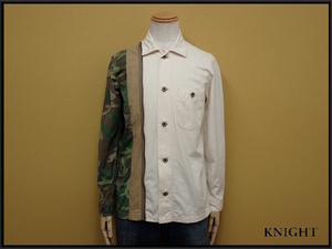 masterkey repeated construction coverall *1^ master key / made in Japan / jacket / camouflage unbleached cloth /@A1/24*2*1-7