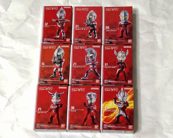 コンバージモーション ウルトラマン ウルトラ9兄弟 未開封品9箱セット