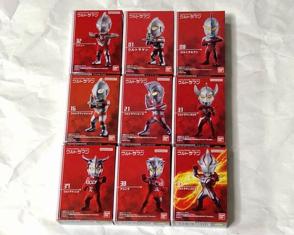 コンバージモーション ウルトラマン　ウルトラ9兄弟　未開封品9種セット