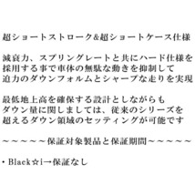 RSR Black-i 車高調 Z12キューブ15XVセレクション 2008/11～_画像2