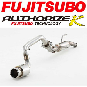 FUJITSUBO オーソライズKマフラー DAA-MR41Sハスラーハイブリッド 4WDターボ用 出口90φ H27/12～R2/1