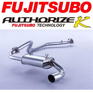 FUJITSUBO オーソライズKマフラー ABA-JM23WマツダAZオフロード 出口90φスラッシュ H16/10～H26/3