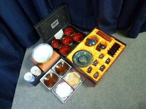 ▲ 未使用品 ? 茶器 など 7箱セット 箱入り まとめて ギフト 贈答 たち吉 など ▲