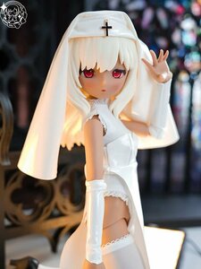 日焼け肌　imomodoll 1/4ドール Sola シスター　大胸(L胸サイズ)　ヘッド　ボディ　MDDサイズ 　チョコレート肌　フルセット