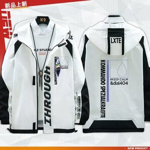 男女兼用 日本未入荷 パーカー ドールズフロントライン HK416 コスプレ 416 衣装 少女前線 GirlsFrontline 404小隊【記載Mサイズ】の画像1