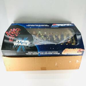 * secondhand goods * PEPSI Pepsi bottle cap Star Wars EP1 episode 1 collection stage box attaching present condition goods 