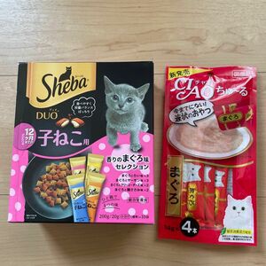 sheba DUO 子ねこ用　ちゅーる　まぐろ　セット