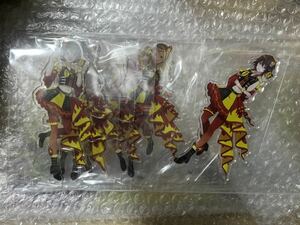 抽プレ当選品 「炎メシアイドルマスターシャイニーカラーズ限定アクリススタンド」ストレイライト・シーズ芹沢あさひ、和泉愛依、黛冬優子