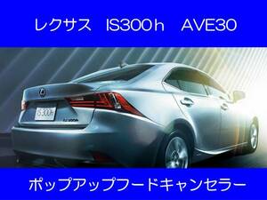 IS350/250 GSE31 IS300h AVE30 ポップアップフードキャンセラー カプラーオン ワンタッチ SRS警告灯点灯解除 キャンセル 4