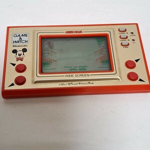 ゲームウォッチ GAME WATCH 任天堂 Nintendo MICKEY ミッキーマウス　おまけ数独パズルゲーム機