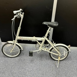 静A016833(024)-5/OS5000【静岡】自転車 SNEAKER LIGHT １６インチ 折り畳み自転車 折りたたみ自転車 フレーム 白 ホワイト