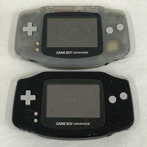 L13536(031)-341/SY5000【名古屋】Nintendo ニンテンドー GAMEBOY ADVANCE AGB-001 ゲーム機2点まとめ