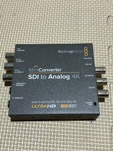 Blackmagicdesign SDI to Analog 4K A20