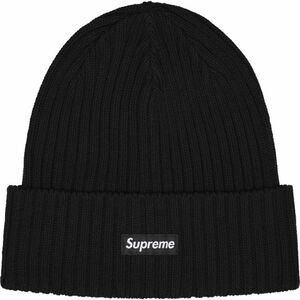 新品!送料込!Supreme Overdyed Beanie Black