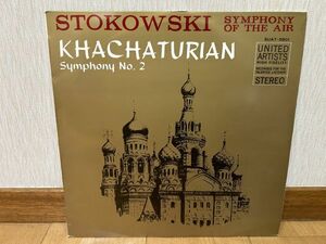 クラシックLP　日ユナイテッドアーティスト　SUAT-5501　ストコフスキー、シンフォニー・オブ・ジ・エア　ハチャトゥリアン／交響曲第２番