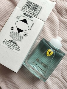 【廃盤】激レア香水　フェラーリ　ライトエッセンス　オードトワレ 75ml　テスター品