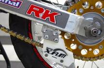 XR250 CRM250R CRM250AR チェーンガイドステー チェーンガード オフセットステー_画像2