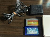 GBA ゲームボーイアドバンスSP ファミコンモデル　任天堂 サファイア　ポケダン　赤の救助隊　動作確認済み　希少品　当時物　Nintendo_画像2