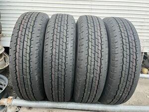 新車外し 195/80R15 2023年製 ダンロップ DUNLOP SP175 夏タイヤ 4本 セット