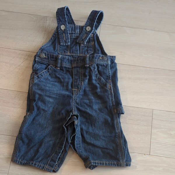 GAP オーバーオール デニム サロペット ベビー 6-12month 70センチ