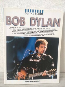 BOB DYLAN 　ボブ・ディラン ( ボブディラン ) ギタースコア Guiter Score 楽譜　1994年　シンコーミュージック