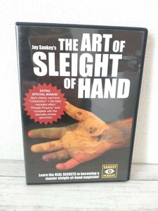  редкость [ фокус DVD]Jay Sankey's/THE ART OF SLEIGHT OF HAND Magic /gimik