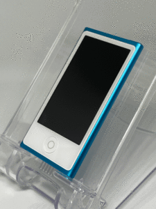 【新品バッテリー交換済み nanoシリーズ最終モデル】 Apple iPod nano 第7世代 16GB ブルー 中古品 【完動品 生産終了品 1円スタート】