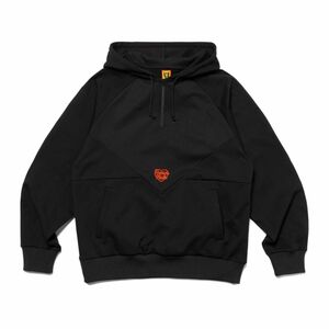 HUMAN MADE Half-Zip Hoodie ヒューマンメイド ハーフ ジップ フーディー　 パーカー 黒