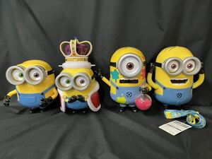 ユニバーサルスタジオジャパン USJ ミニオン ポップコーンバケツ アソートケース 4点 まとめ ユニバ キャラクター K-0206-01