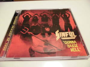 SINFUL / Gonna Raise Hell +9　アメリカ産ＮＷＯＢＨＭ系カルト正統派ヘヴィメタル、’８５年発表唯一ＥＰ＋未発音源、コンピ作！