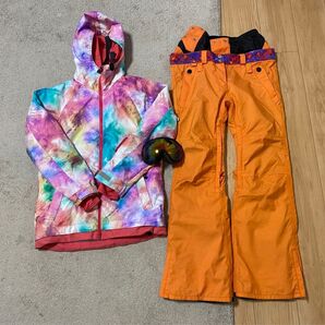 スノーウェア レディース セット売り ゴーグル