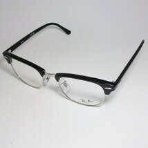 RayBan レイバン CLUBMASTER クラブマスター 眼鏡 メガネ フレーム RB5154-2000-53 度付可 RX5154-2000-53 ブラック_画像3