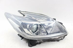 レンズ再生品　プリウス　ZVW30　後期　ヘッドライト　右　右側　運転席　キセノン　HID　コイト　47-52　打刻モ　81145-47411　310963