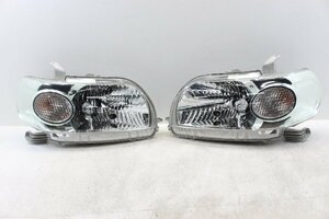 美品　ポルテ　NNP10　後期　ヘッドライト　左右　セット　キセノン　HID　コイト　52-129　記号A　グリーン　311730-311731