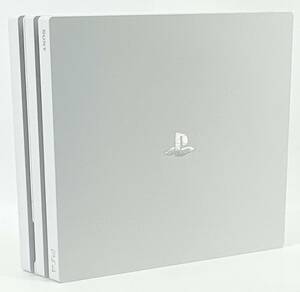 【 FW：11.02 】1円スタート 中古ゲーム機 PlayStation4 Pro 1TB CUH-7200BB02 グレイシャー・ホワイト プレステ PS4 プレイステーション