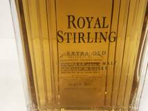 未開栓 ROYAL STIRLING EXTRA OLD ロイヤル スターリング エクストラ オールド スコッチ ウイスキー 750ml 43% AB005060P_画像3