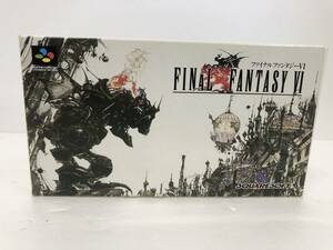 SFC スーファミ スーパーファミコン ソフト SQUARESOFT スクエアソフト ファイナルファンタジー6 取説/外箱付き 動作確認済 AB083000