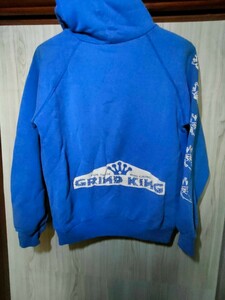 GRIND KING グラインドキング パーカー Mサイズ 当時物 本物 80s Hanes