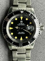 TUDOR ヴィンテージカスタム　Ref.79090 盾サブ OH済 プロト3連ブレス/5連ジュビ＆3連リベットブレス付　歩度GOOD!!_画像5