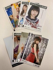 HKT48 坂口理子 山下エミリー 他 生写真 8枚セット